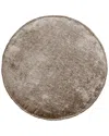 Edie Home Delmonico Chenille Decorative Round Pillow