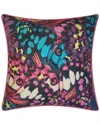 Edie Home Edie @ Home Indoor/outdoor Abstract Allover Butterfly Wings Decorative Pillow