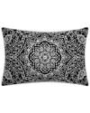 Edie Home Edie @ Home Indoor/outdoor Arabesque Embroidered Decorative Pillow