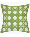 Edie Home Indoor/outdoor Rattan Decorative Pillow