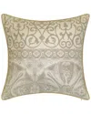 Edie Home New York Botanical Garden Menorca Pillow In Taupe