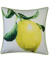 Edie Home Nybg Indoor/outdoor Oversized Lemon Print Decorative Pillow
