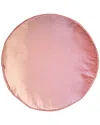 Edie Home Panne Velvet Round Decorative Pillow In Multi