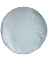 Edie Home Panne Velvet Round Decorative Pillow In Multi