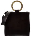 Pre-owned Edie Parker Aces Suede Bag Acs1702