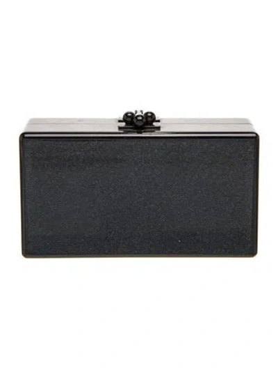 Pre-owned Edie Parker Acrylic Clutch In Grey
