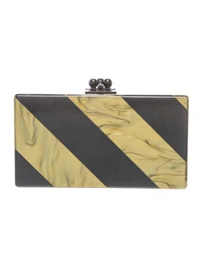 Pre-owned Edie Parker Acrylic Evening Bag In Multicolor