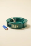 Edie Parker Ash Or Cash Ceramic Ashtray In Green At Urban Outfitters In Green