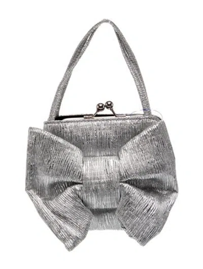 Pre-owned Edie Parker Backpack In Metallic