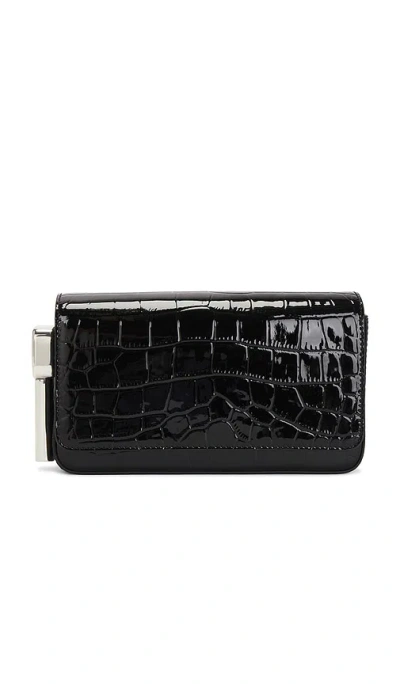 Edie Parker Burn Clutch In Black