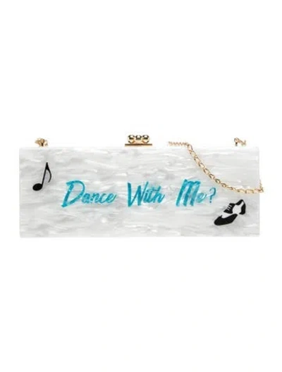 Pre-owned Edie Parker Clutch In Blue