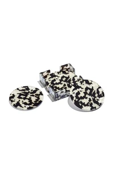 Edie Parker Coaster Set In Multi