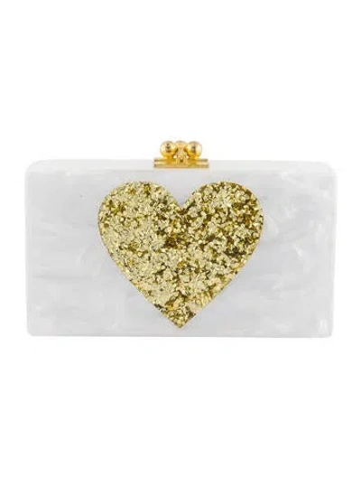 Pre-owned Edie Parker Cosmetic Bag In Multi