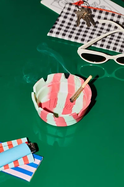 Edie Parker Diner Ashtray In Red At Urban Outfitters