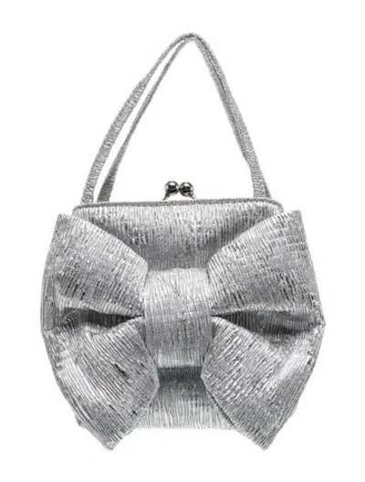 Pre-owned Edie Parker Evening Bag W/ Tags In Metallic