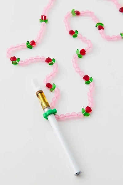 Edie Parker Flower Lanyard In Pink At Urban Outfitters