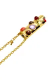 Edie Parker - Gemstoned Lighter Case Crossbody - Multi In Gold