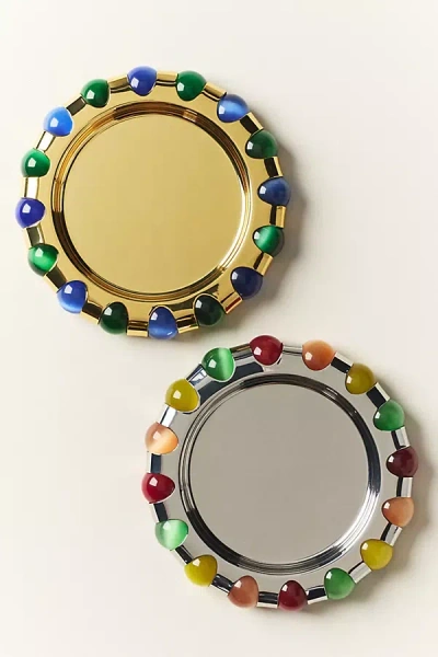 Edie Parker Marble Trinket Dish In Multi