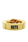 Edie Parker Nuts Or Butts Ceramic Ashtray In Yellow