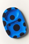 Edie Parker Polka Dot Catchall Dish In Blue
