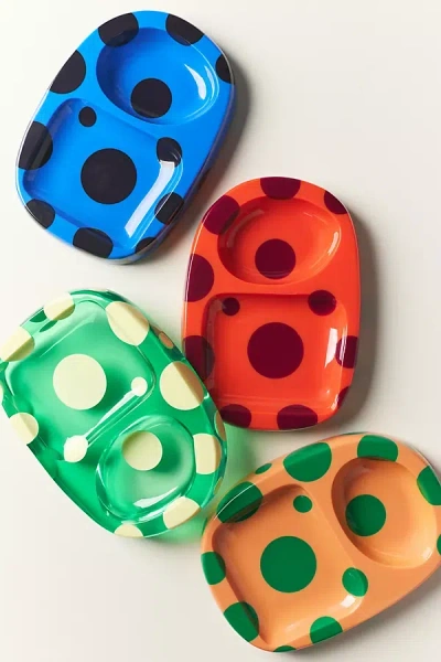 Edie Parker Polka Dot Catchall Dish In Multi