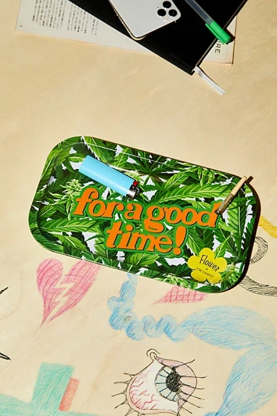 Edie Parker Rolling Tray In Green At Urban Outfitters In Green