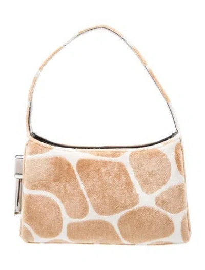 Pre-owned Edie Parker Shoulder Bag In Neutrals