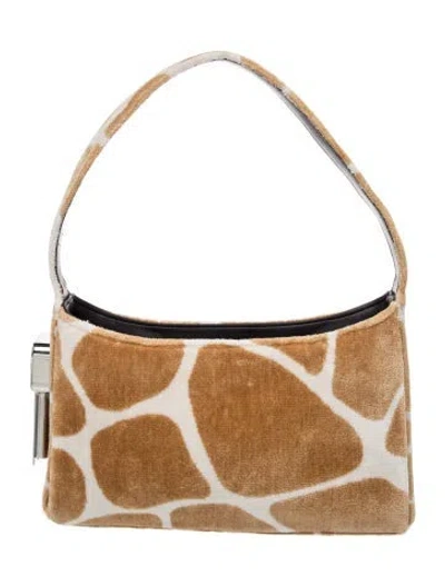 Pre-owned Edie Parker Shoulder Bag In Neutrals