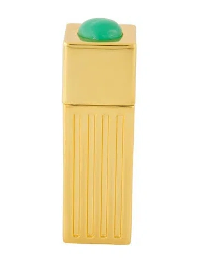 Pre-owned Edie Parker Travel Accessory In Gold
