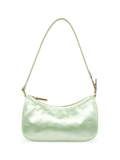 Edie Parker Women's Logo Shoulder Bag In Green