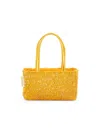 Edie Parker Women's Spark Sequin Shoulder Bag In Marigold