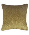 EDIEHOME EMBOSSED VELVET DECORATIVE PILLOW