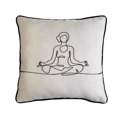 Ediehome Polyester/polyester Blend Throw Square Pillow Cover & Insert