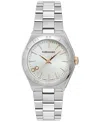 Edifier Women's Swiss Vega Stainless Steel Bracelet Watch 35mm In Stainless