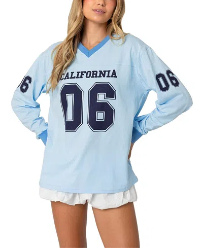 EDIKTED 06 OVERSIZED LONG SLEEVE T-SHIRT