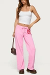 Edikted 06 Sweatpants In Pink
