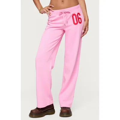 EDIKTED EDIKTED 06 WIDE LEG DRAWSTRING SWEATPANTS
