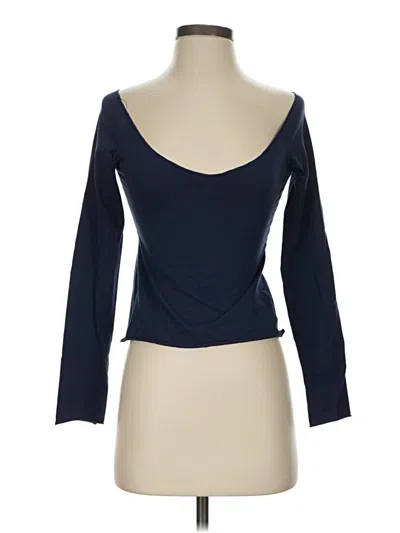 Pre-owned Edikted 3/4 Sleeve T-shirt In Blue