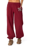 EDIKTED EDIKTED 76 CALI RELAXED FIT COTTON BLEND SWEATPANTS