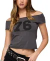 Edikted 76 Off Shoulder Top In Black