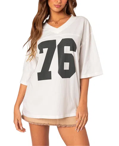 EDIKTED 76 OVERSIZED TEE