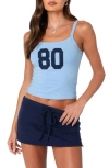 Edikted Women's 80's Babe Tank Top In Blue