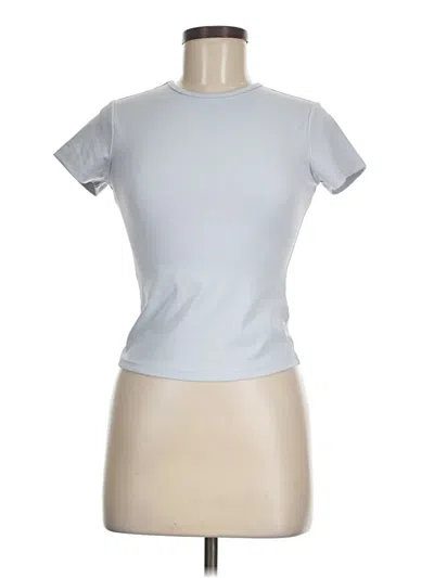 Pre-owned Edikted Active T-shirt In Silver