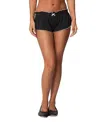 Edikted Alice Gathered Waist Shorts In Black