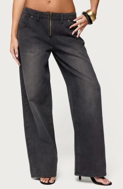EDIKTED EDIKTED ALIYAH LOW RISE WIDE LEG JEANS
