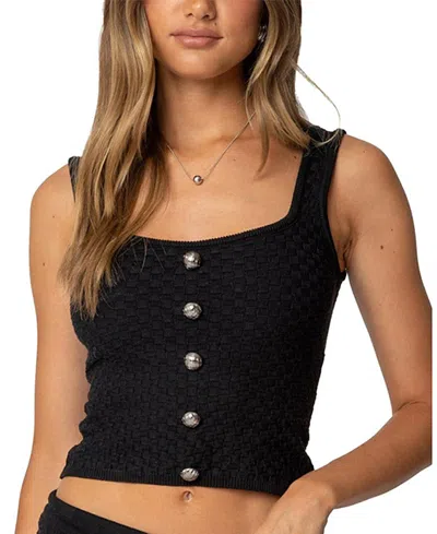 EDIKTED AMALIE KNIT TANK TOP