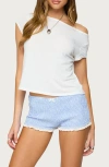 Edikted Anabella Off Shoulder Top In White