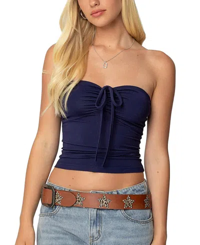 EDIKTED ANNELISE STRAPLESS TOP
