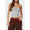 Edikted Annelise Strapless Top