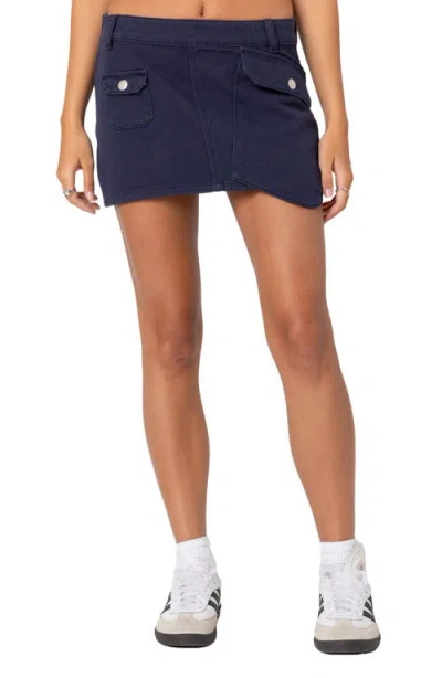 EDIKTED EDIKTED ASYMMETRIC POCKET MINISKIRT